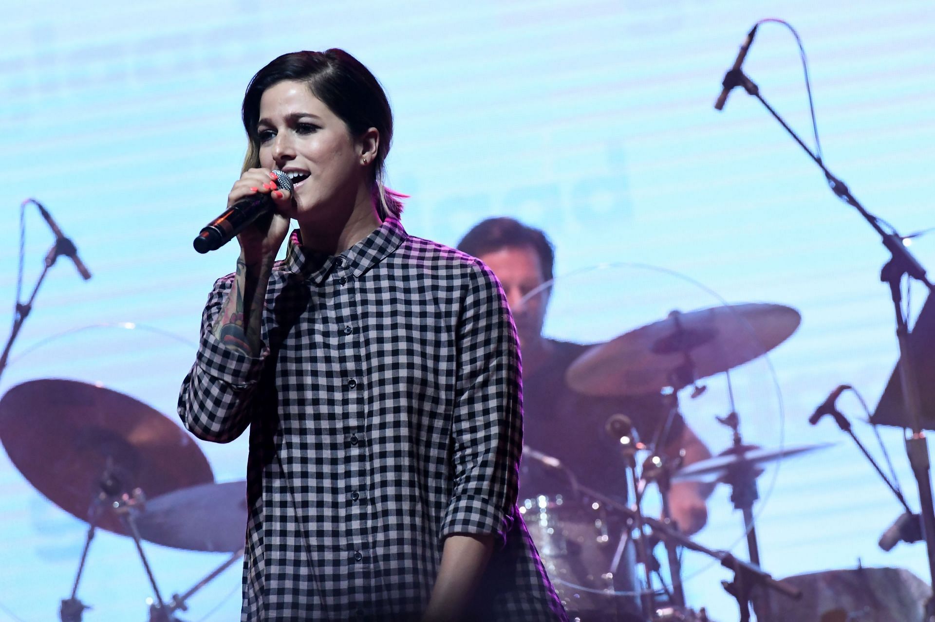 Cassadee Pope opens up about her reasons for returning to Rock music (Image via Getty))