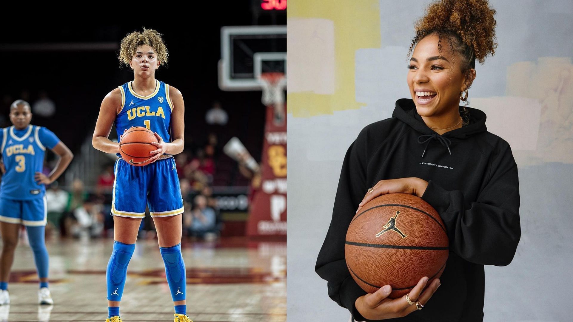 UCLA Bruins basketball star Kiki Rice 