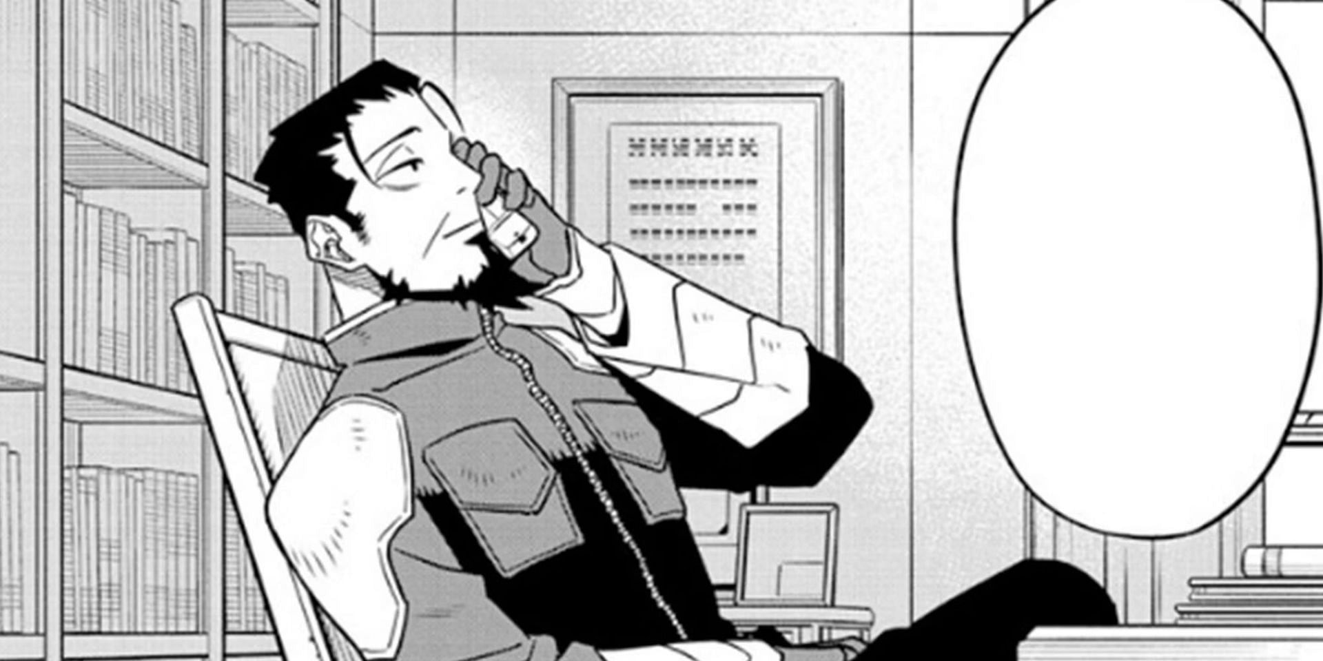 Ogata as seen in the manga (Image via Shueisha)