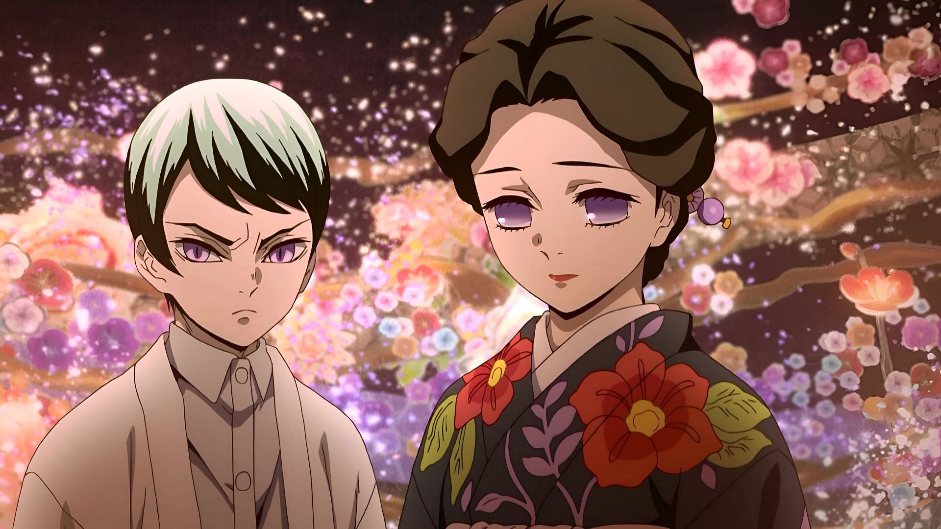Tamayo and Yoshiro as seen in the anime (Image via Ufotable)