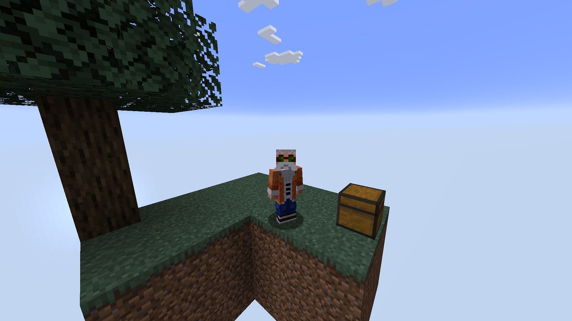 Skyblock may be one of the oldest and most varied Minecraft challenges (Image via Mojang)