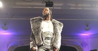 Swerve Strickland returns 'home,' appears unannounced with world title outside AEW