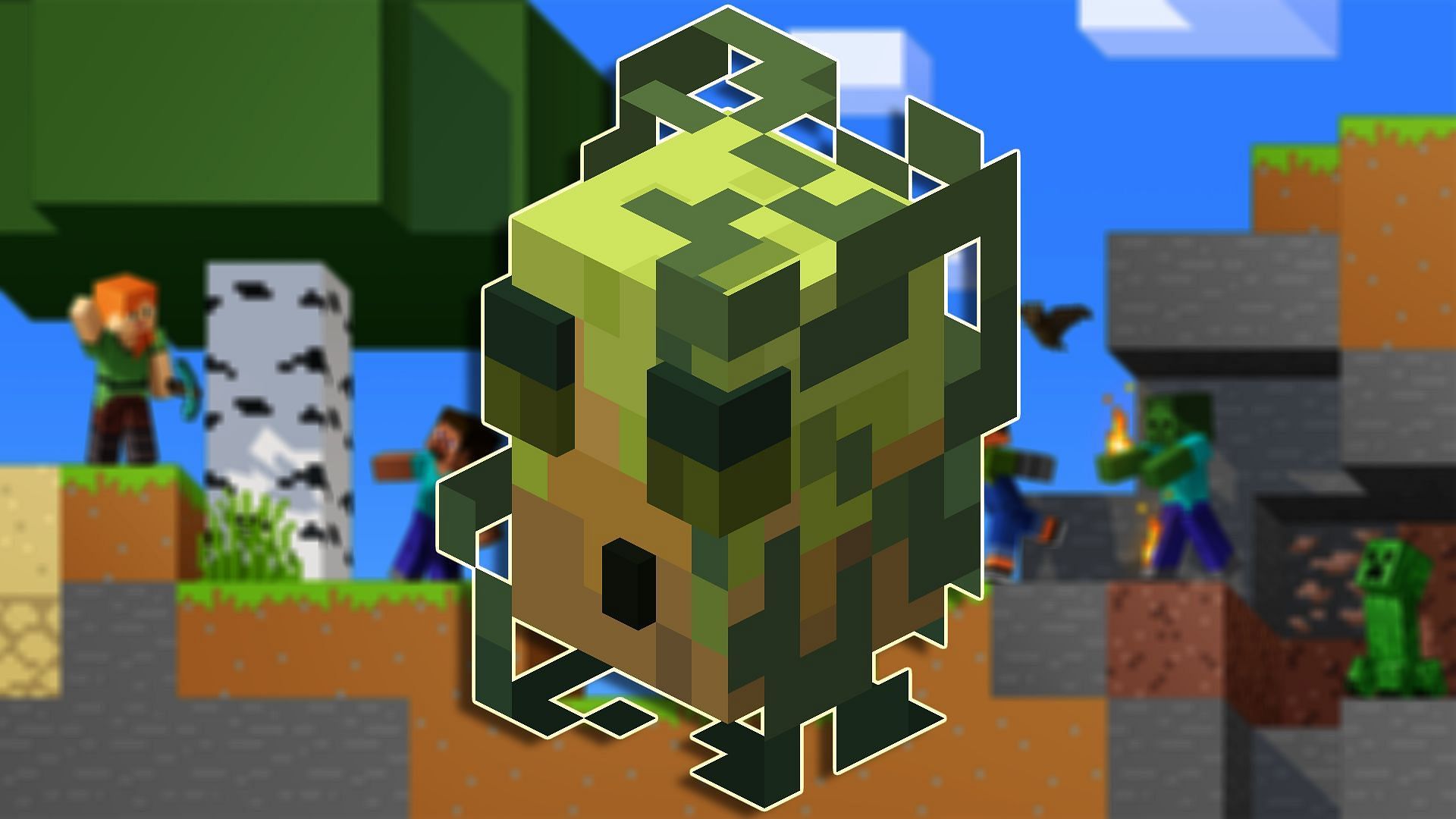 The Mega Spud is hopefully a sign of future bosses to come (Image via Mojang)