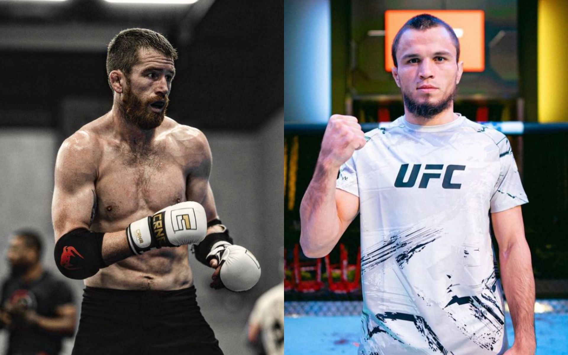 Cory Sandhagen (left) issues confident preview of his clash with Umar Nurmagomedov (right) [Images Courtesy: @corysandhagenmma and umar_nurmagomedov on Instagram]