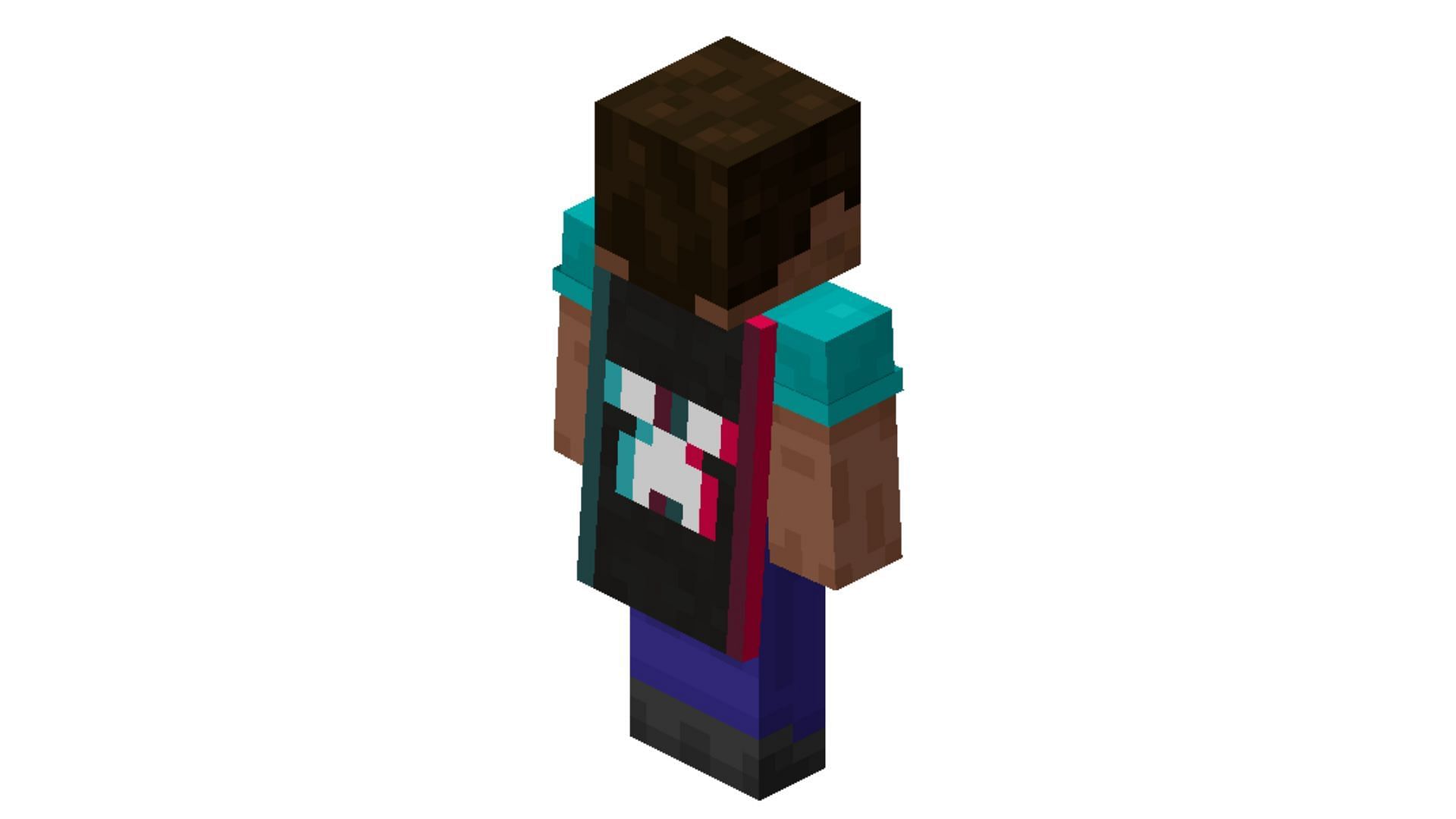 Minecraft TikTok cape can reportedly be obtained worldwide (Image via Mojang Studios)