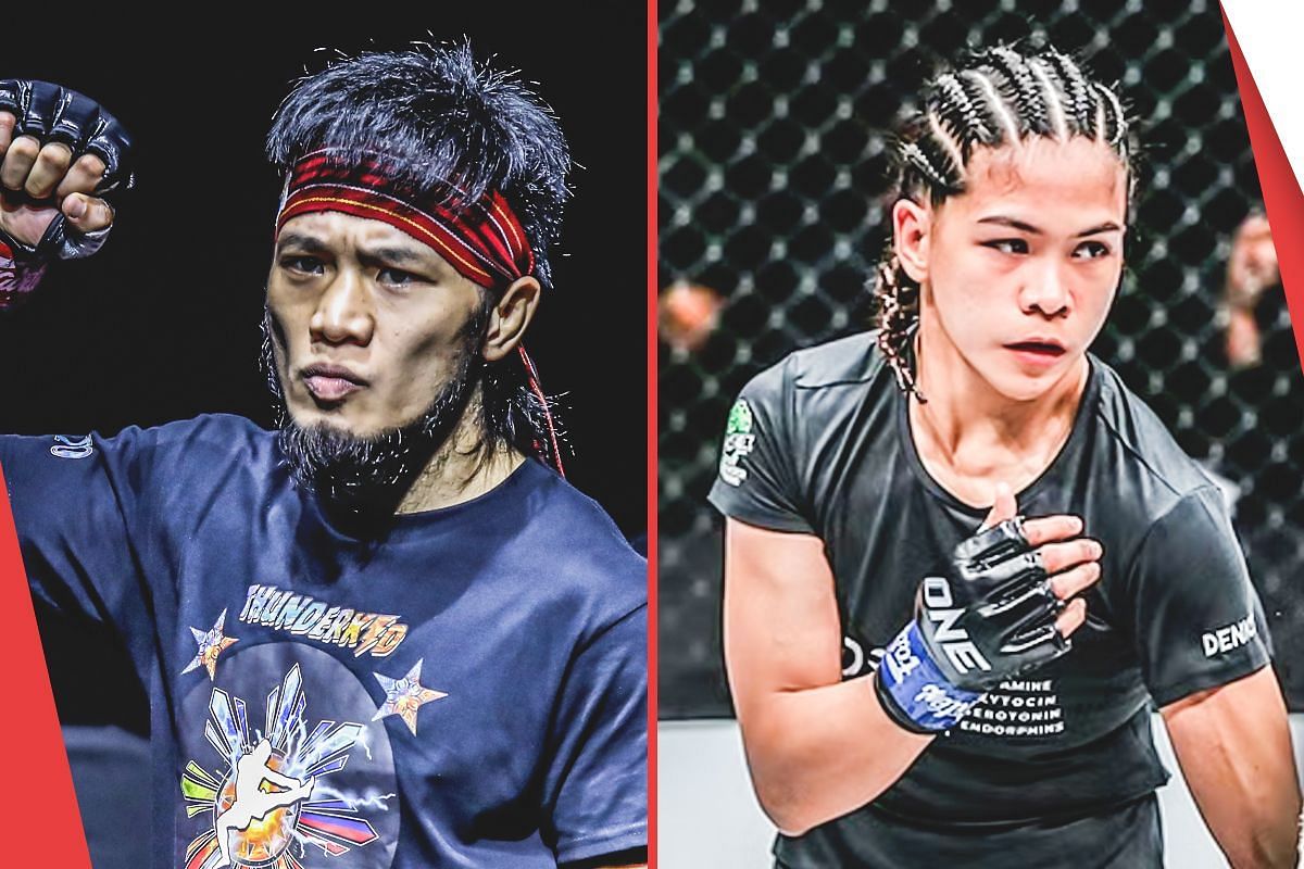 Lito Adiwang (L) and Denice Zamboanga (R) | Photo by ONE Championship