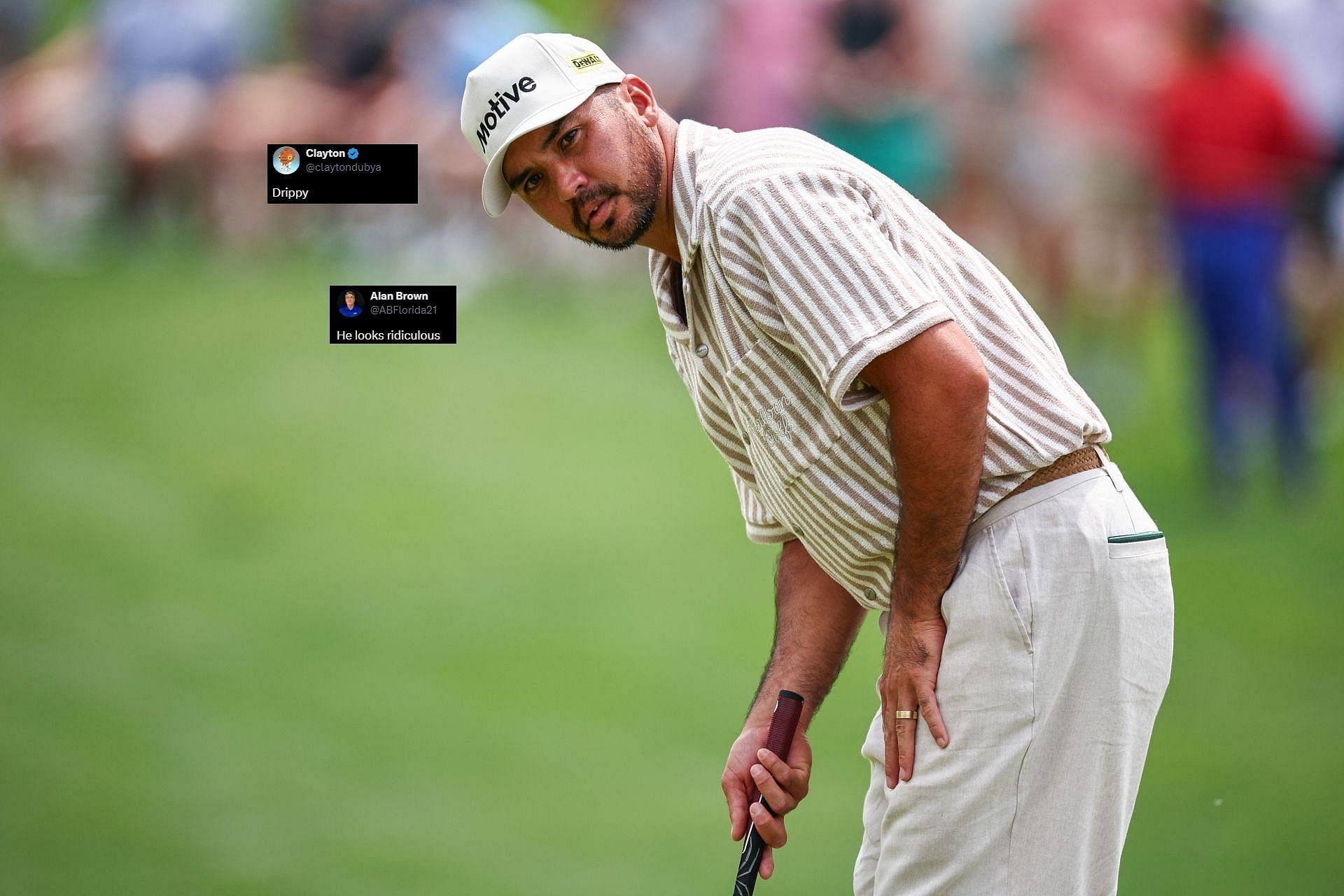 Jason Day during the Wells Fargo Championship, round 2