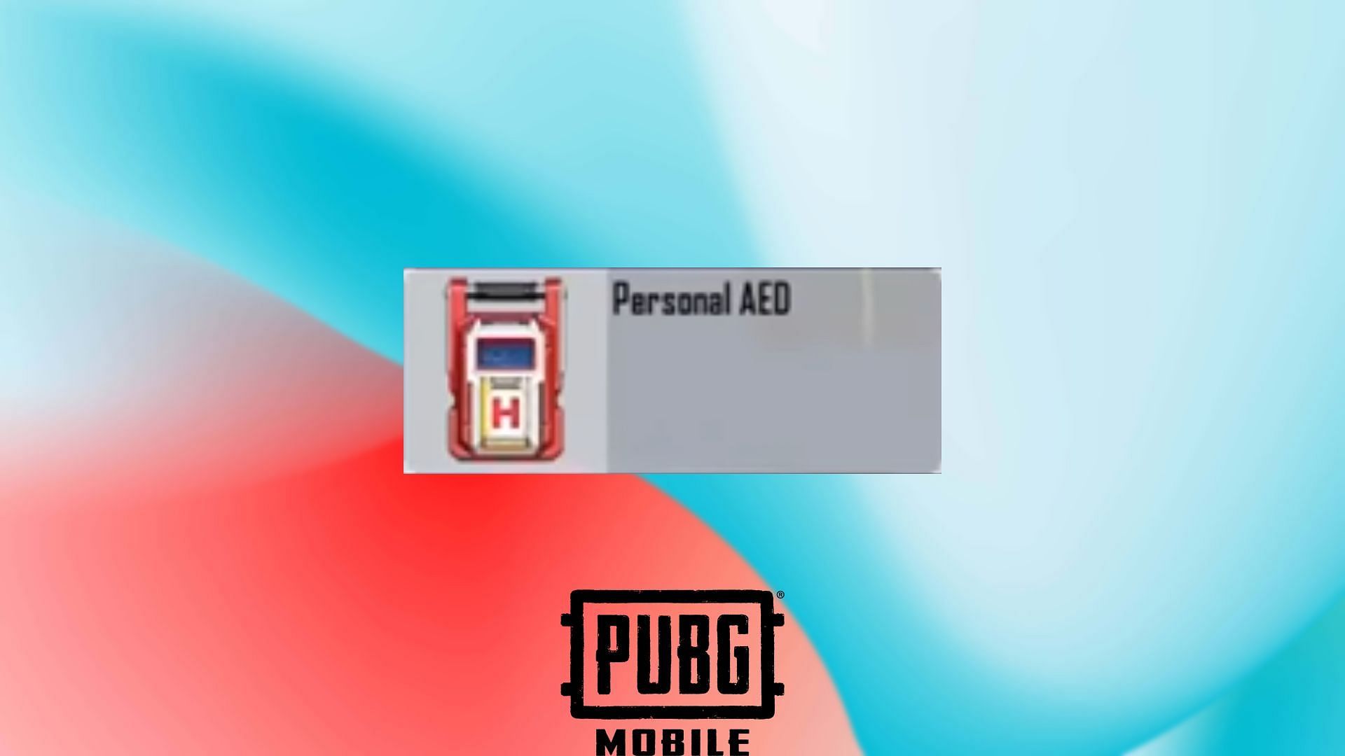 Personal AED (Image via Krafton)