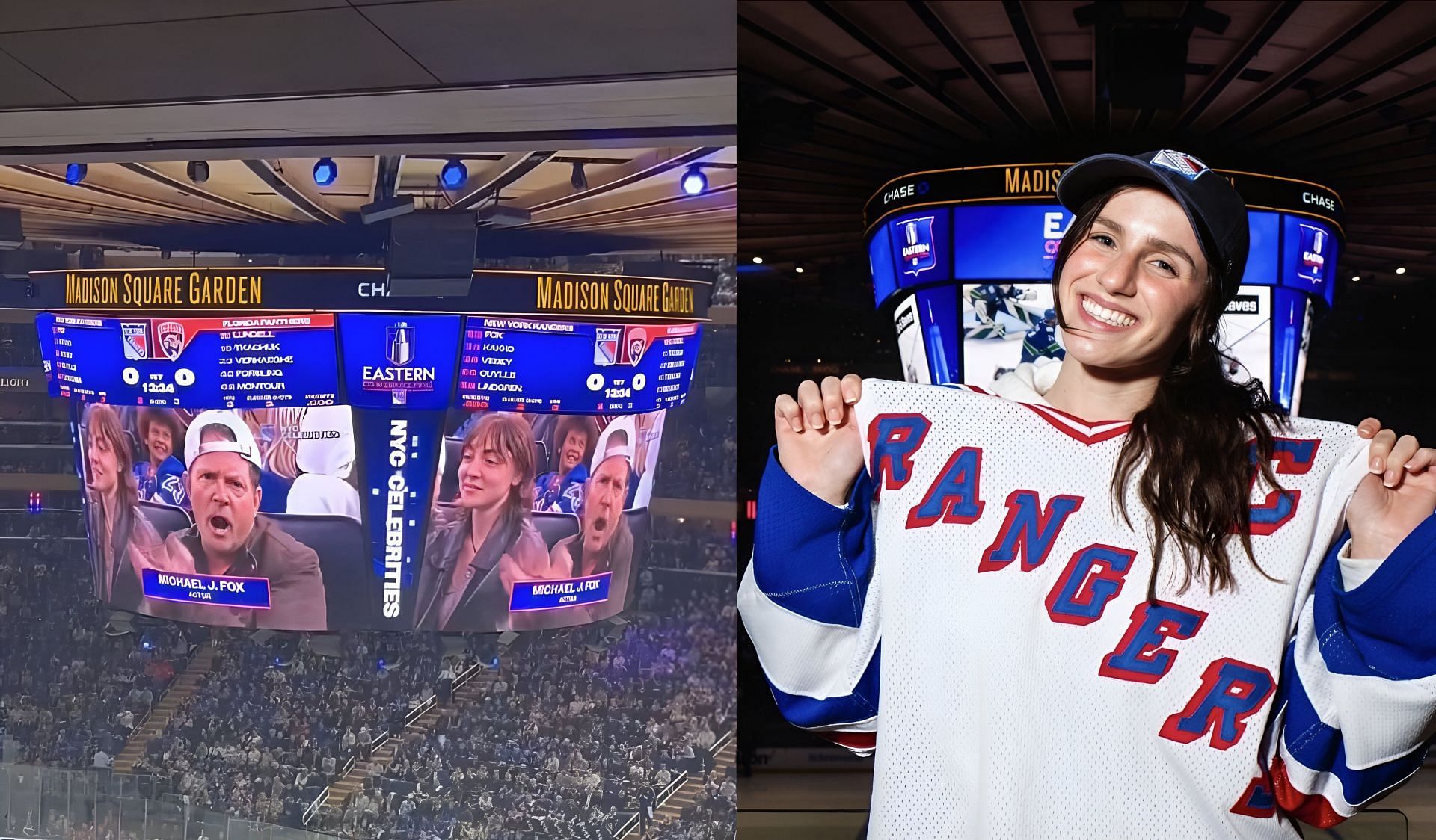 WATCH: NY Rangers garner support from Back to The Future star Michael J. Fox, Knicks
