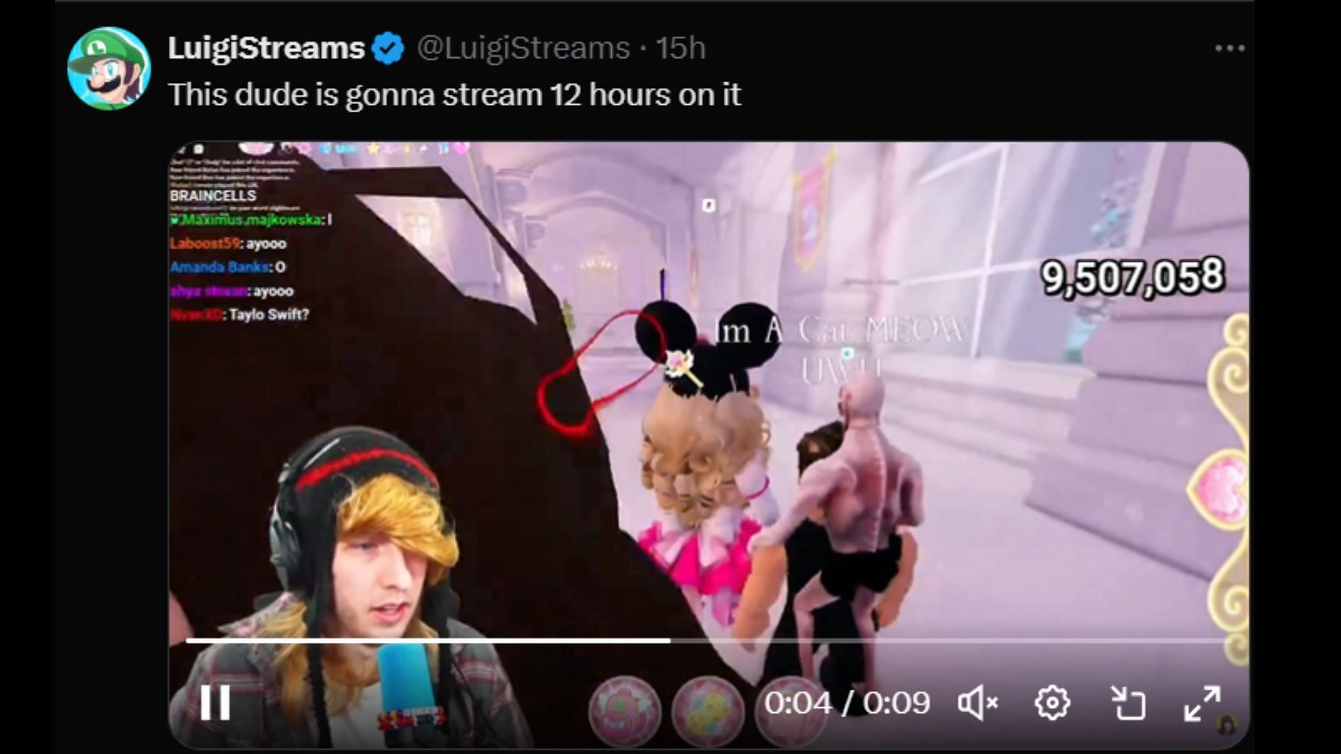 Fans are talking about streamers who will stream the event non-stop (Image via X)