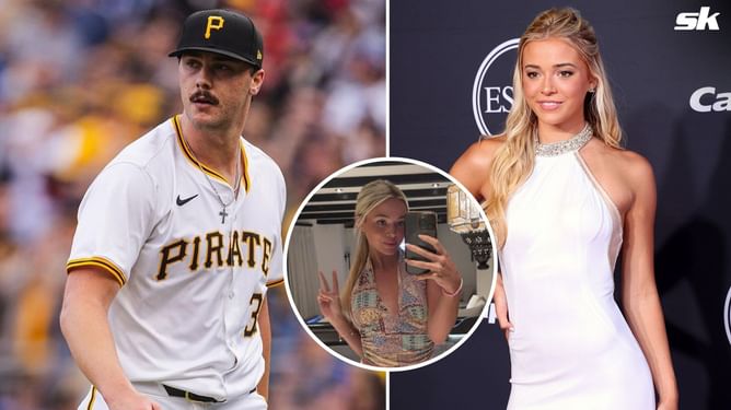 In Photos: Paul Skenes' girlfriend Olivia Dunne channels bohemian style in flared white pants for dinner date with family in Mexico