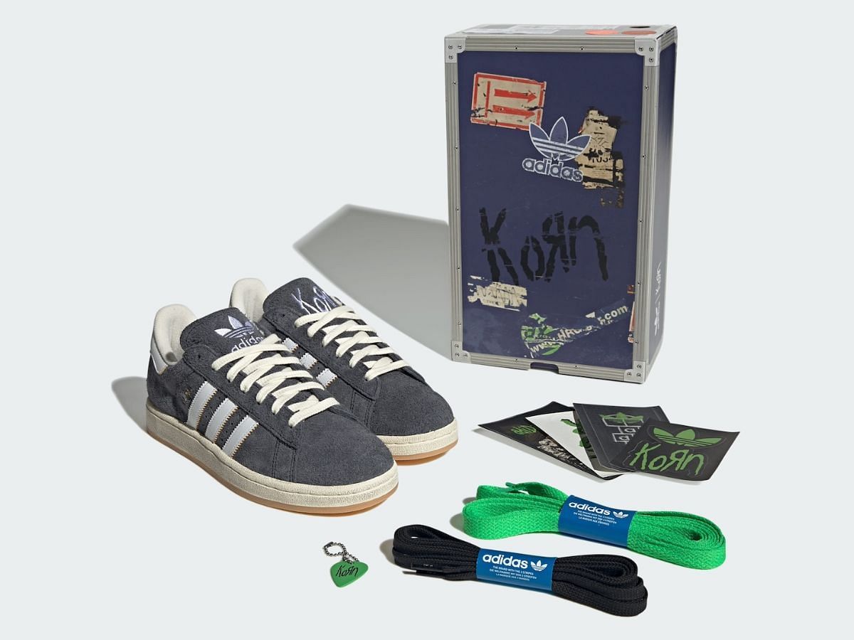 Korn x Adidas Campus 2 Sneakers (Image via Adidas)