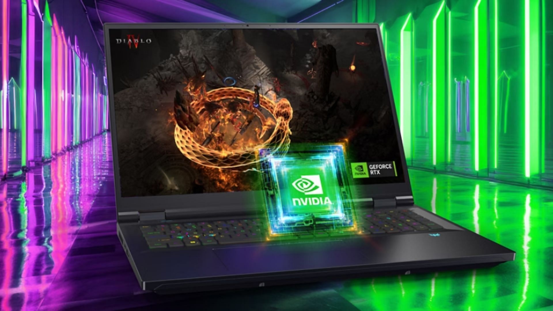 The Helios 18 takes the lead with its RTX 4090 GPU. (Image via Acer)