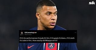 "This is ridiculous", "This has to be a joke" - Fans in disbelief as Kylian Mbappe wins Globe Soccer Award's European Player of the Year