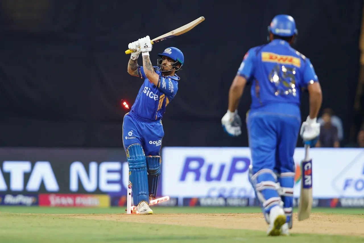 The Mumbai Indians lost early wickets and failed to chase an achievable target. [P/C: iplt20.com]