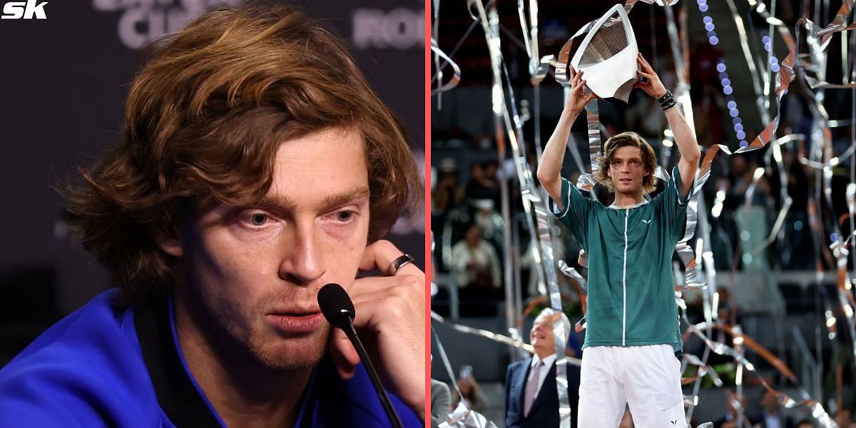 Andrey Rublev expressed his pride after playing through illness and inflammation to win the 2024 Madrid Open men