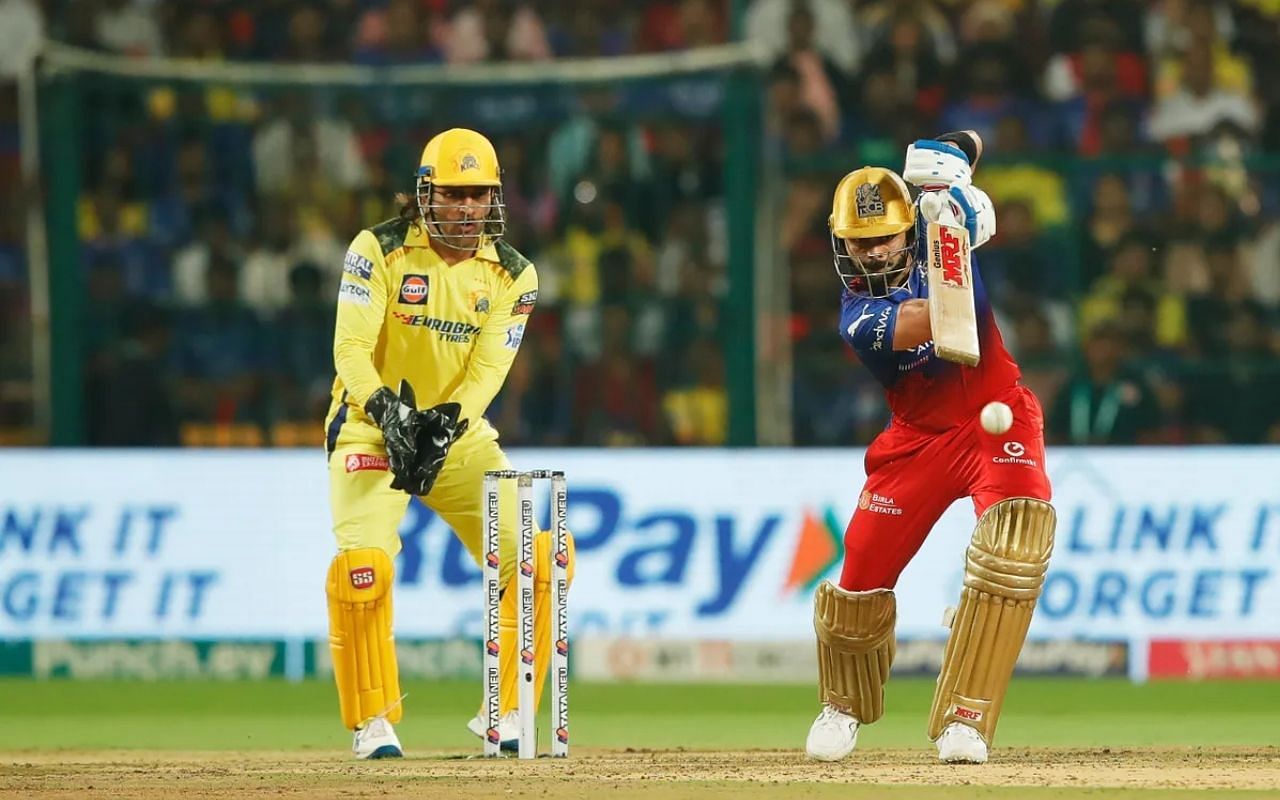 विराट कोहली ने बल्ले से रचा इतिहास (Photo Courtesy: IPLt20.com)                               