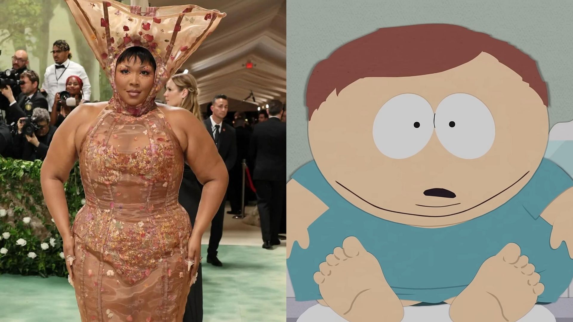 Lizzo reacted to South Park