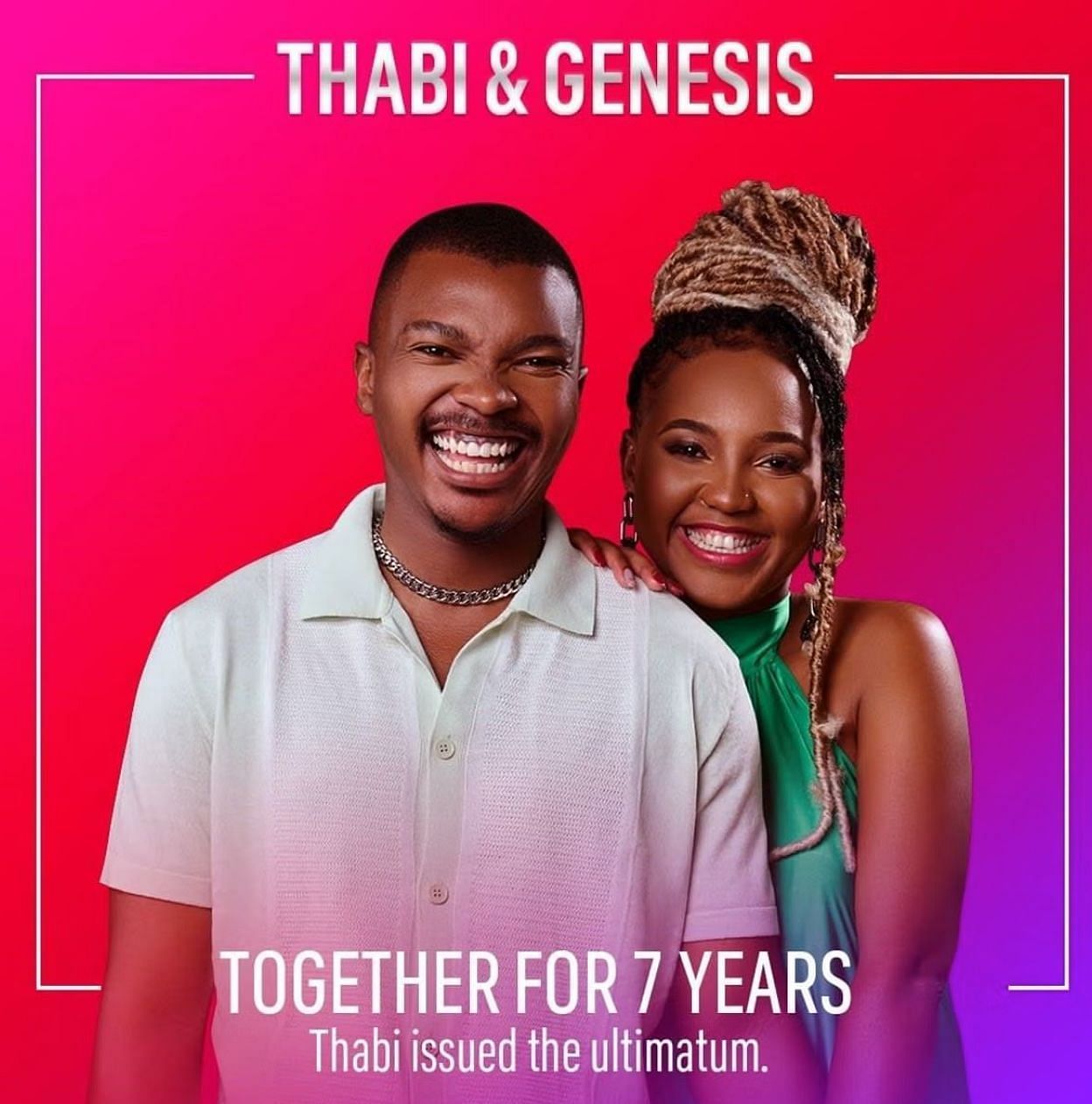 Thabi and Genesis (Image via Instagram/ Netflix Nigeria)