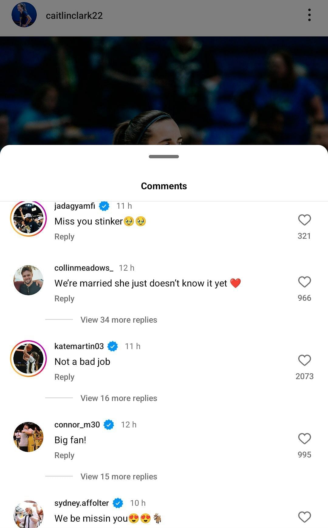 Clark&#039;s IG comments