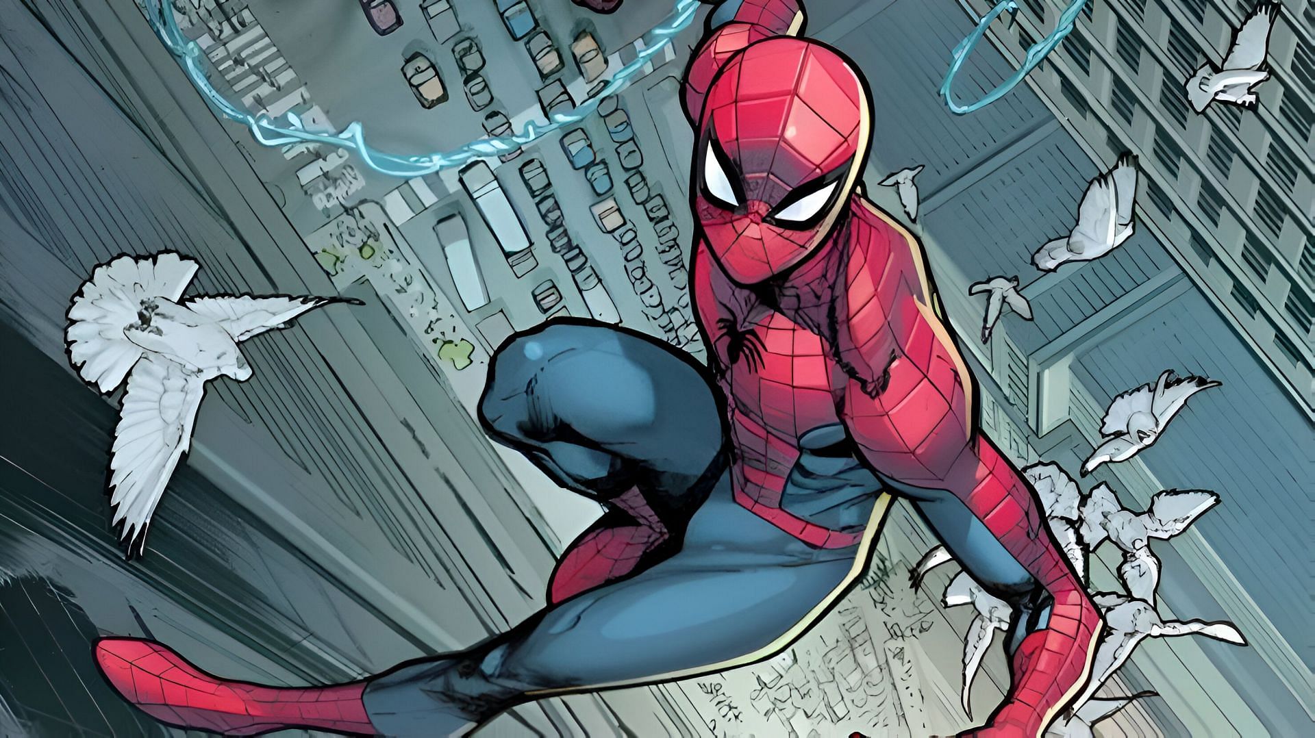 Spiderman, as seen in the comic series (Image via Marvel Comics)