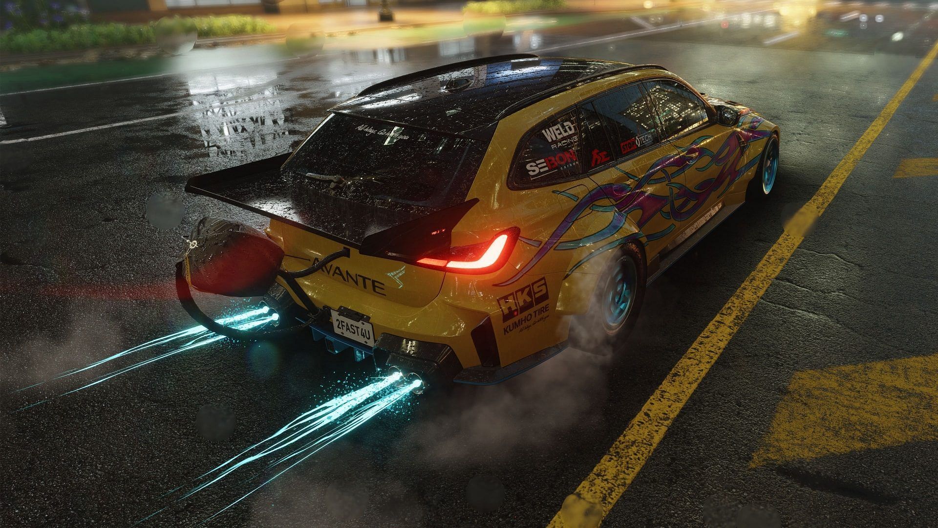 Drag and Drift cater to old-school NFS fans (Image via EA)