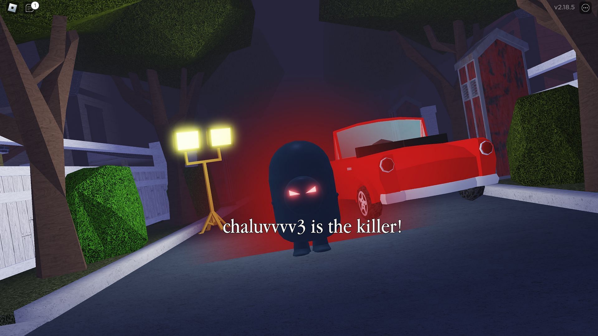 A player being chosen as the Killer (Image via Roblox)