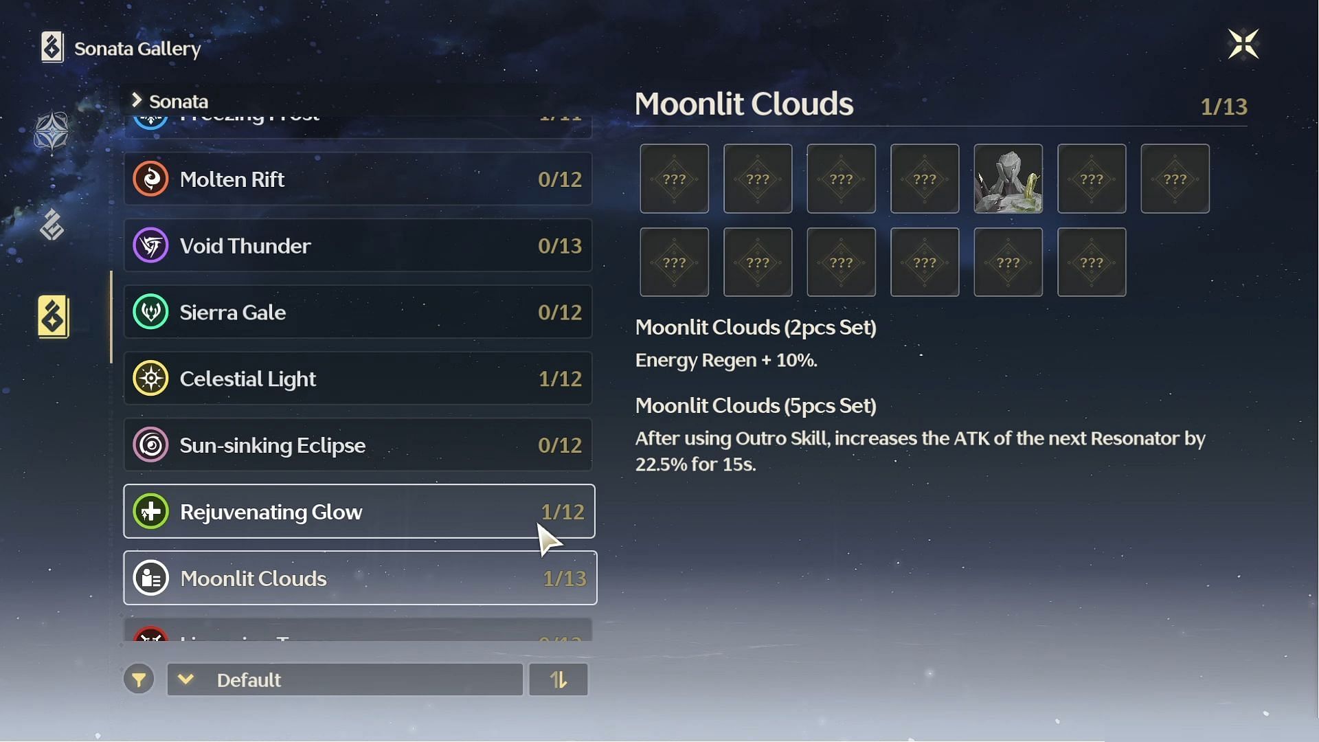 Moonlit Clouds is one of the best sets (Image via Kuro Games)