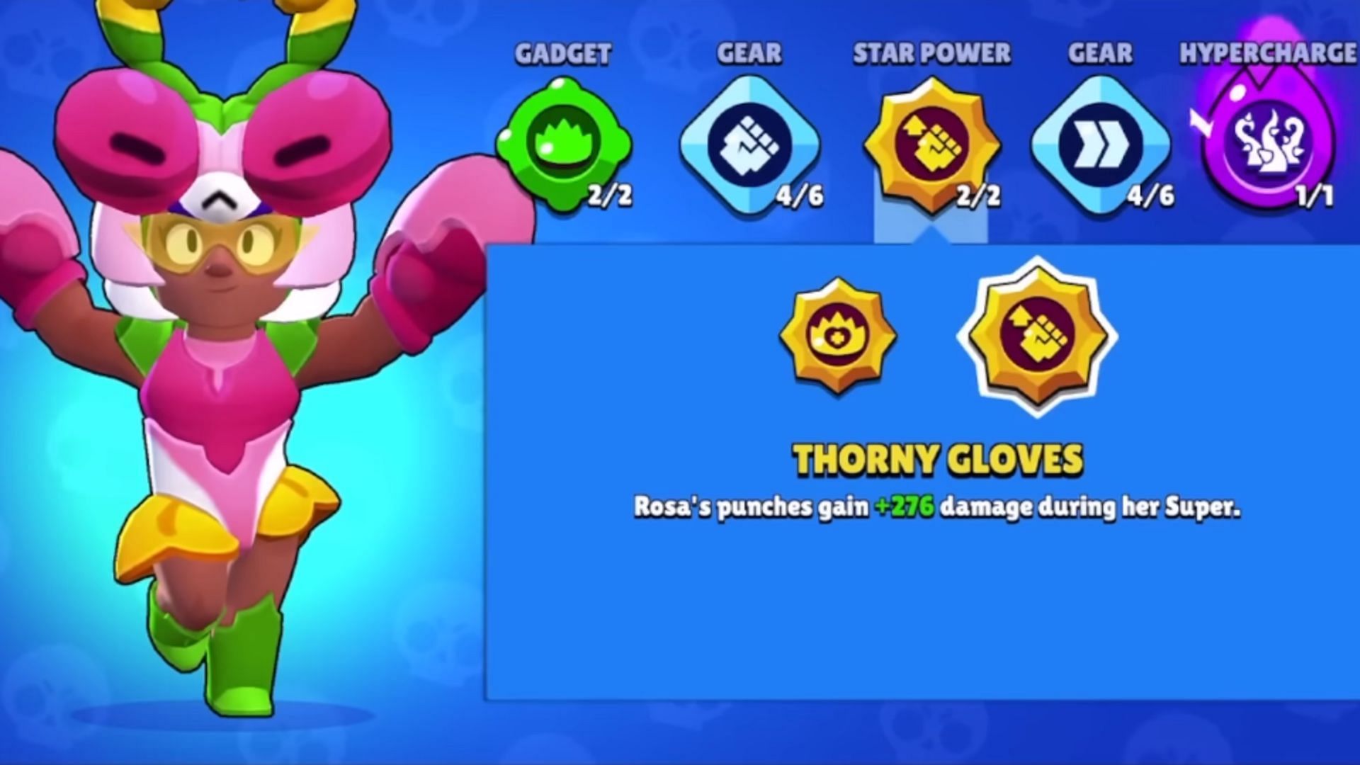 Thorny Gloves Star Power (Image via Supercell)