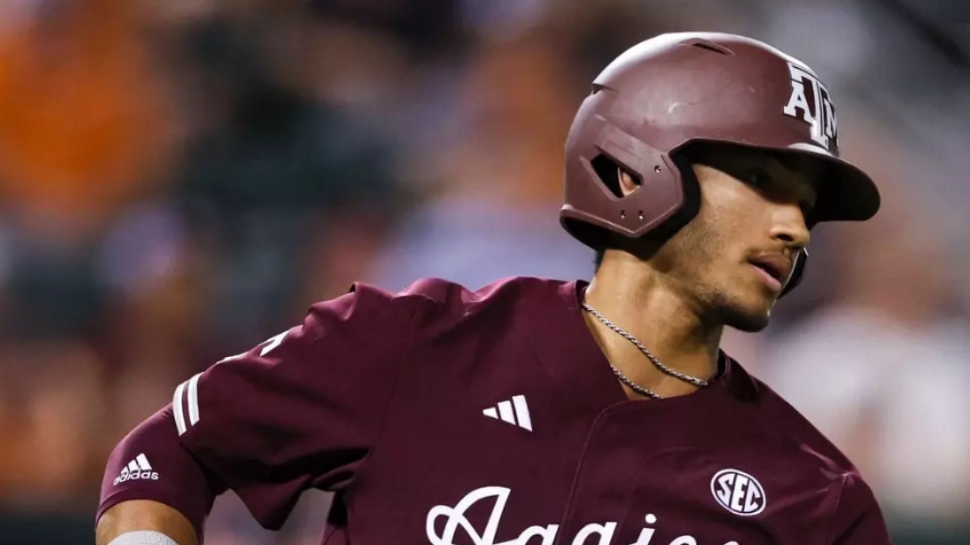 Braden Montgomery has smacked 24 homers and driven in 77 runs for Texas A&amp;M this season.