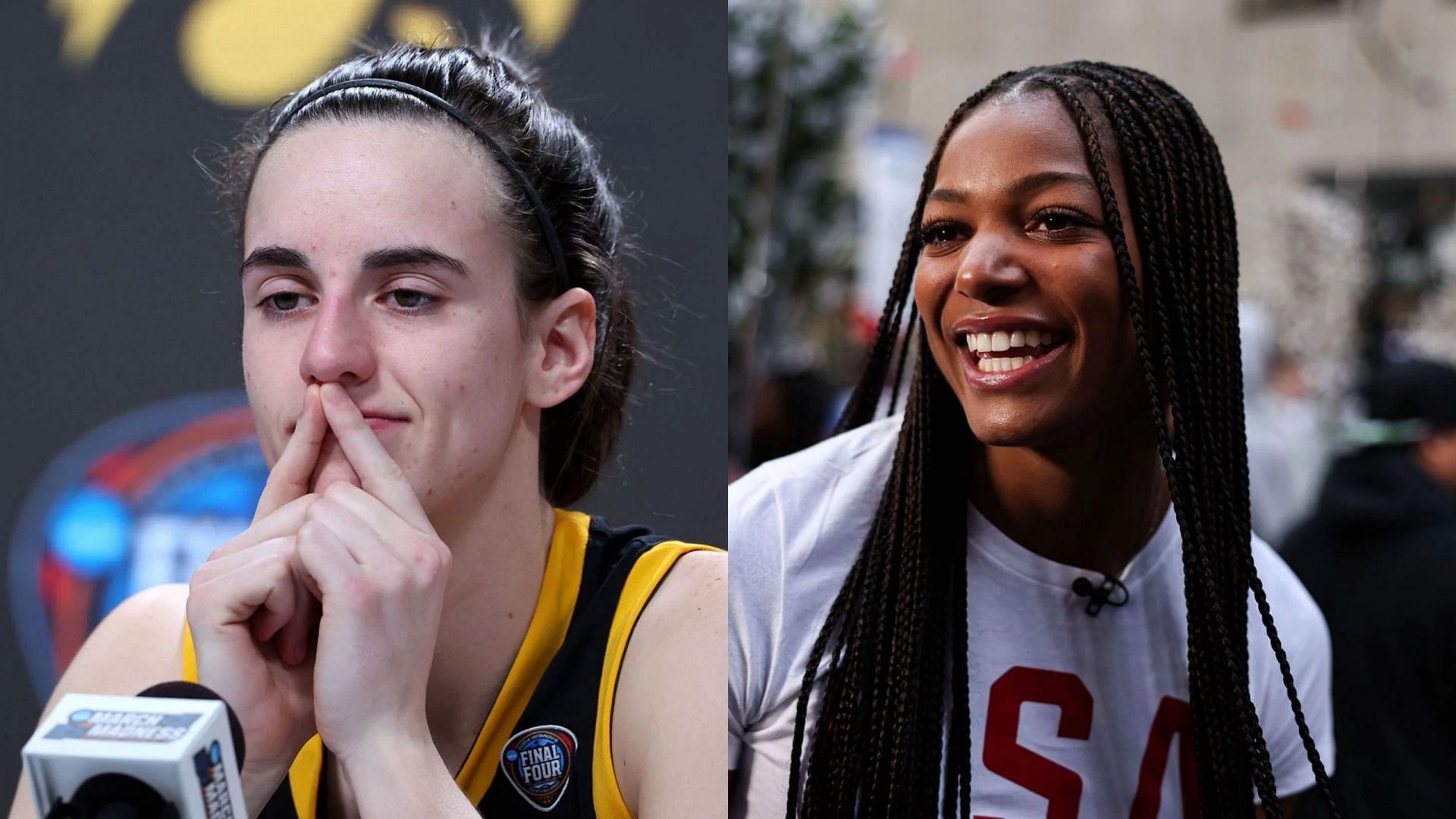 Gabby Thomas and Caitlin Clark share the same pre-game mindset that ...