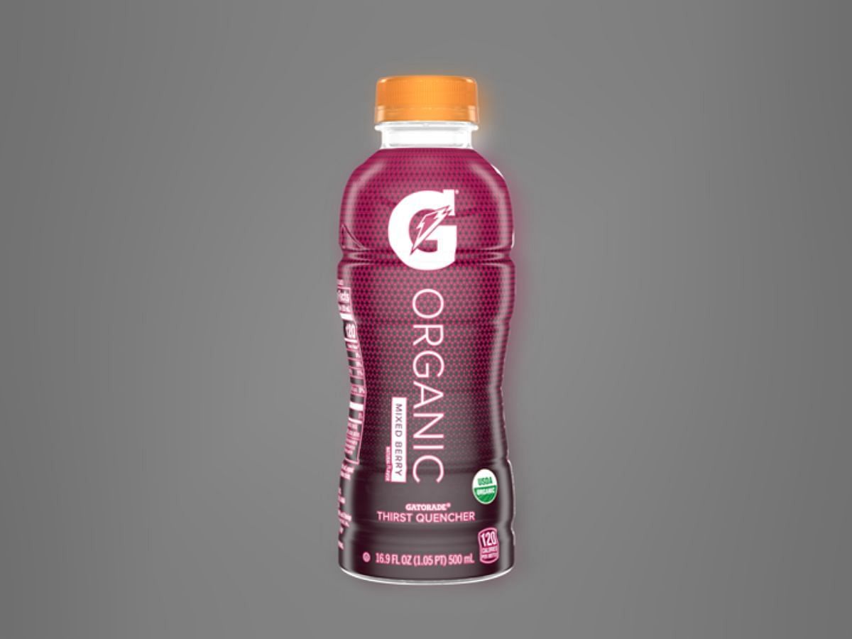 Gatorade Organic Thirst Quencher hydration drink (Image via Gatorade)