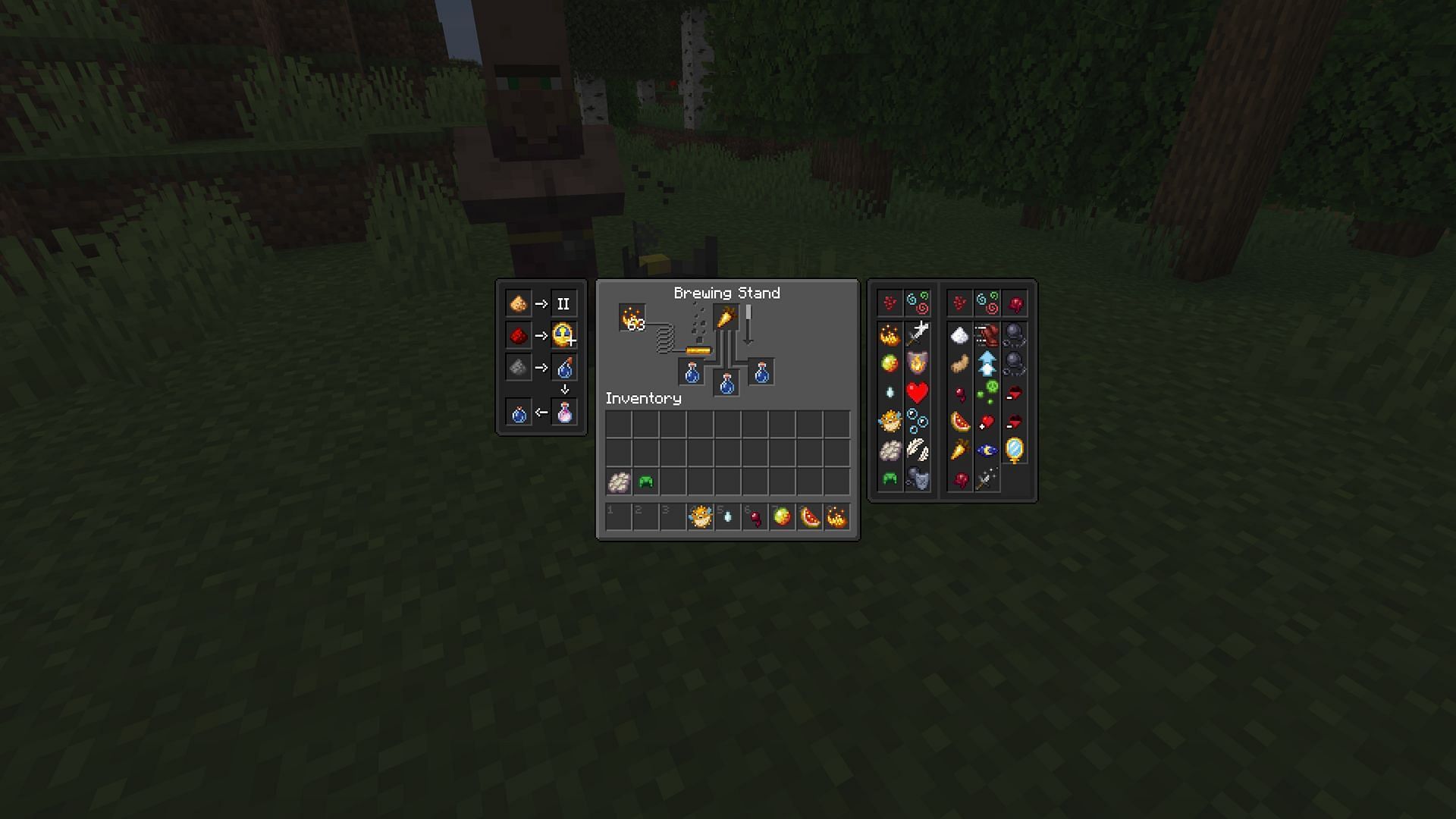 Night vision potions are a secondary benefit of golden carrots (Image via Mojang)