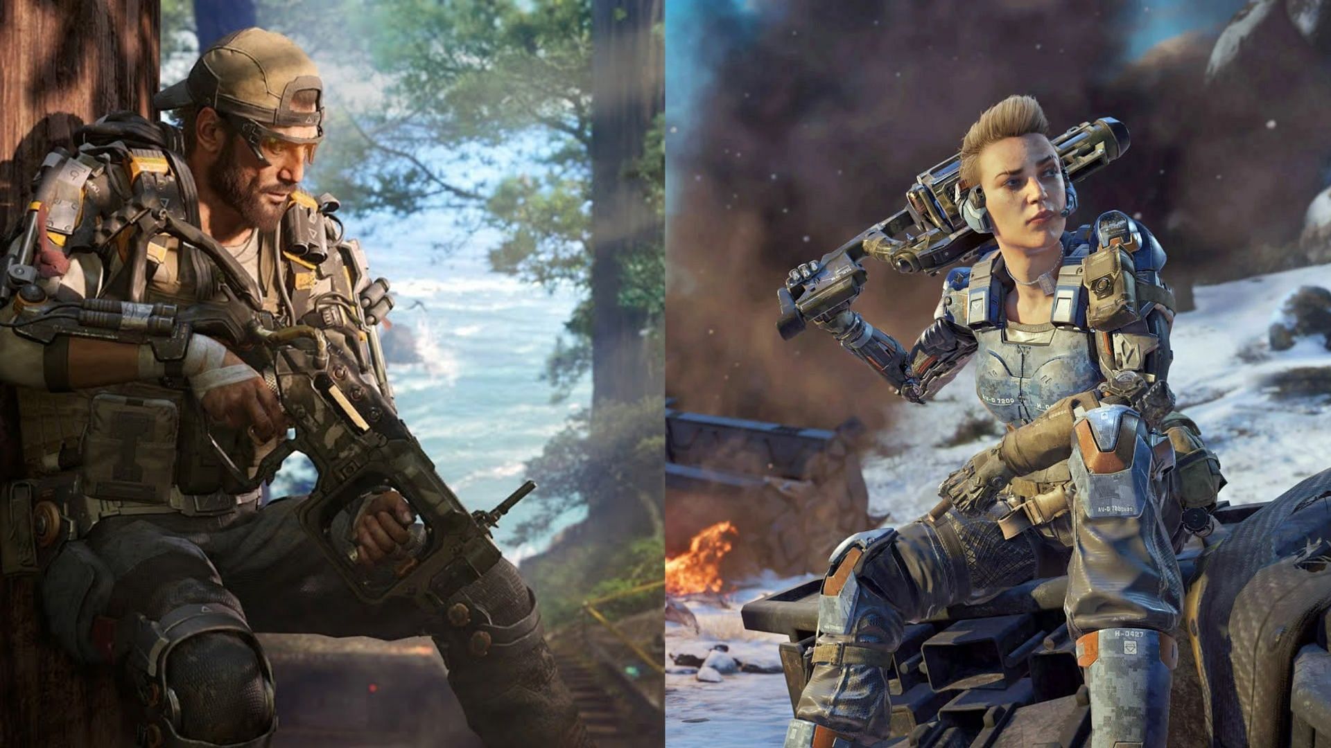 Black Ops 3 characters in Warzone and MW3