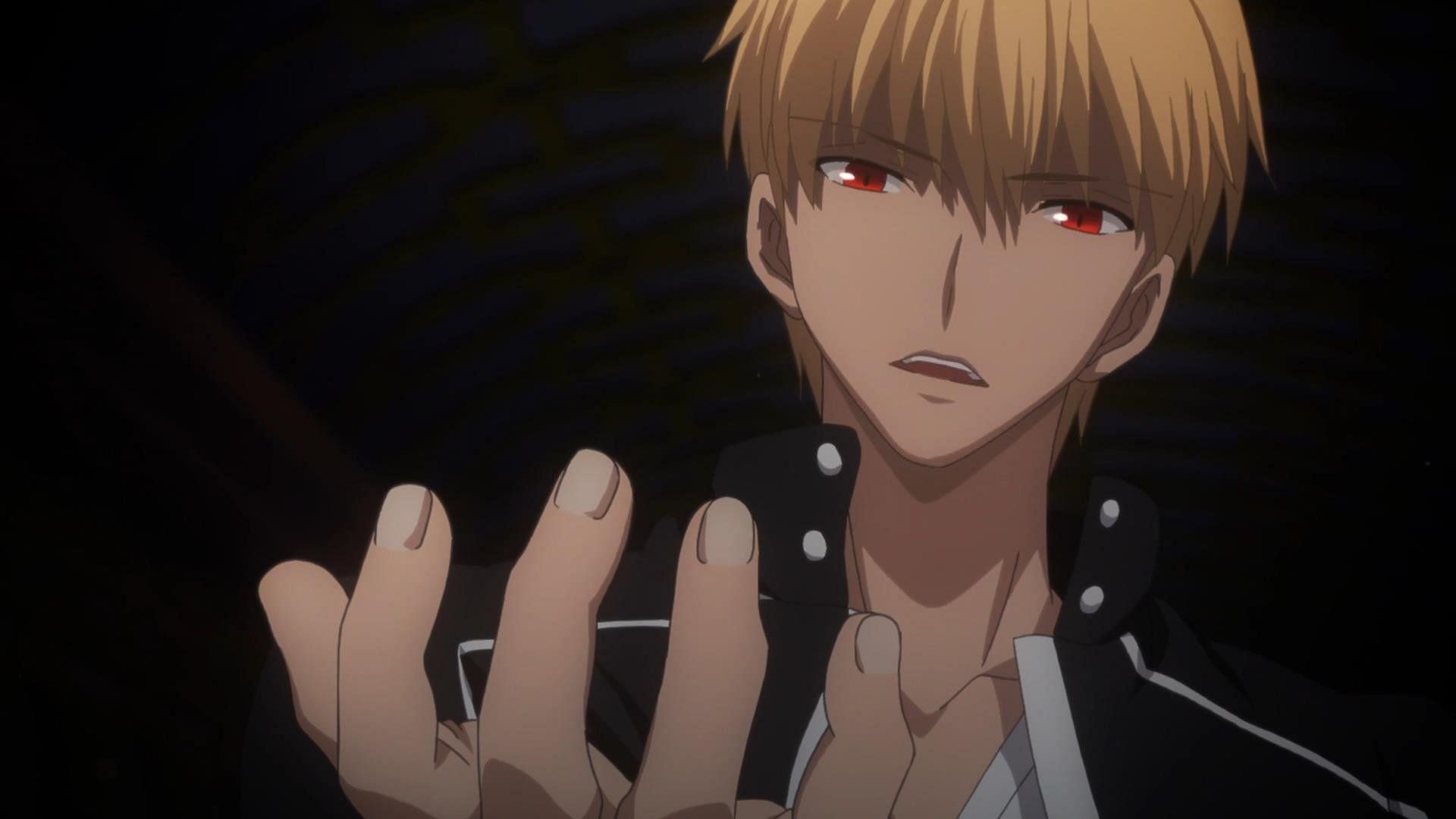 Gilgamesh in Fate/Stay Night: Unlimited Bladeworks (Image via Ufotable)