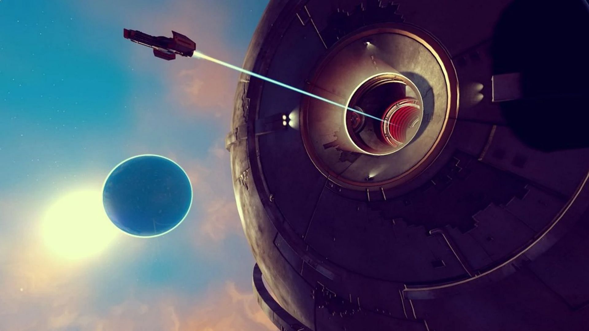 Warp to a friend using the Anomaly (Image via Hello Games)