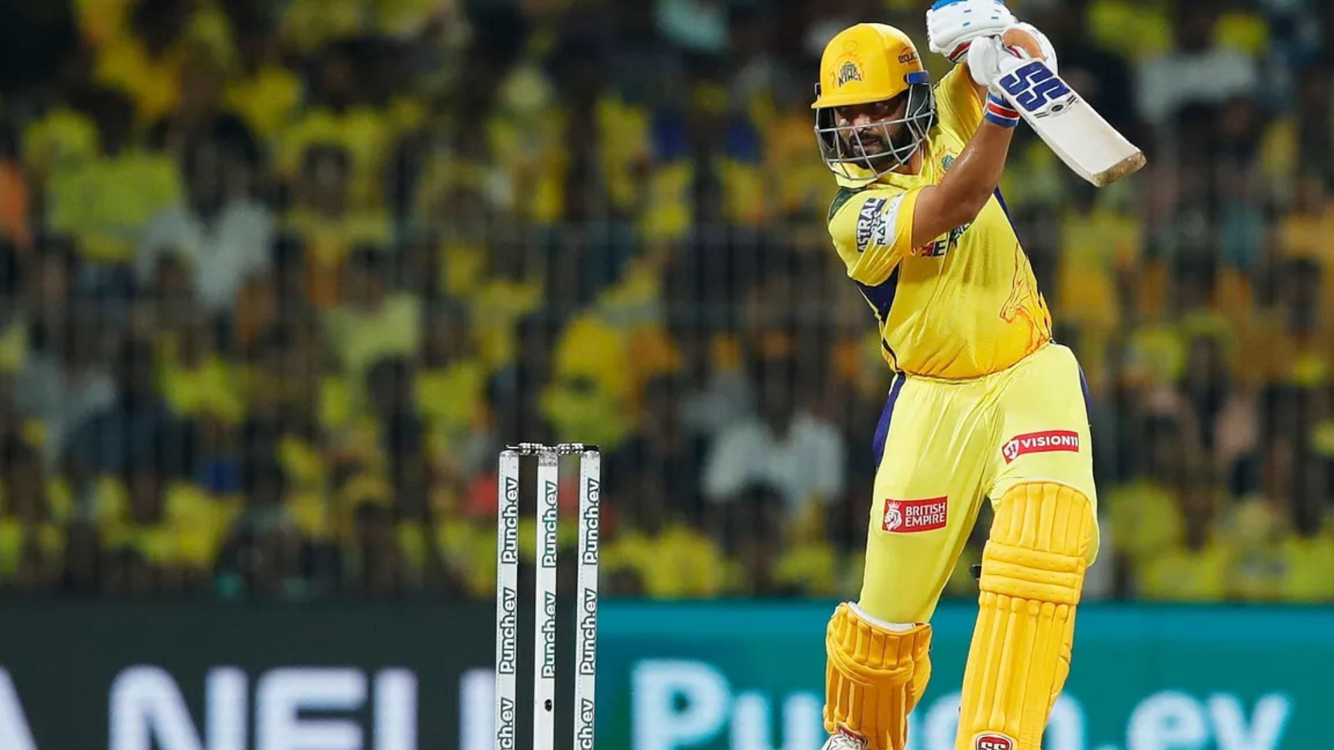 Ajinkya Rahane of CSK (Credits: IPL)