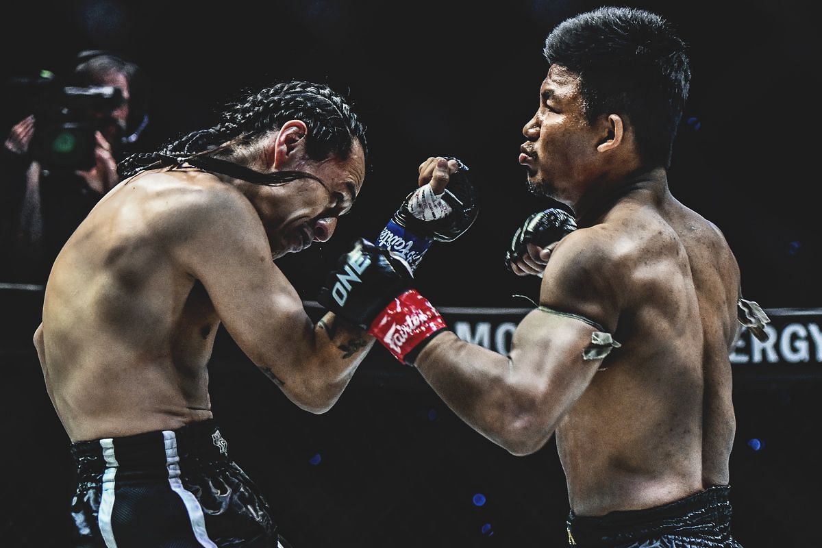 Rodtang Jitmuangon fighting Edgar Tabares | Image credit: ONE Championship