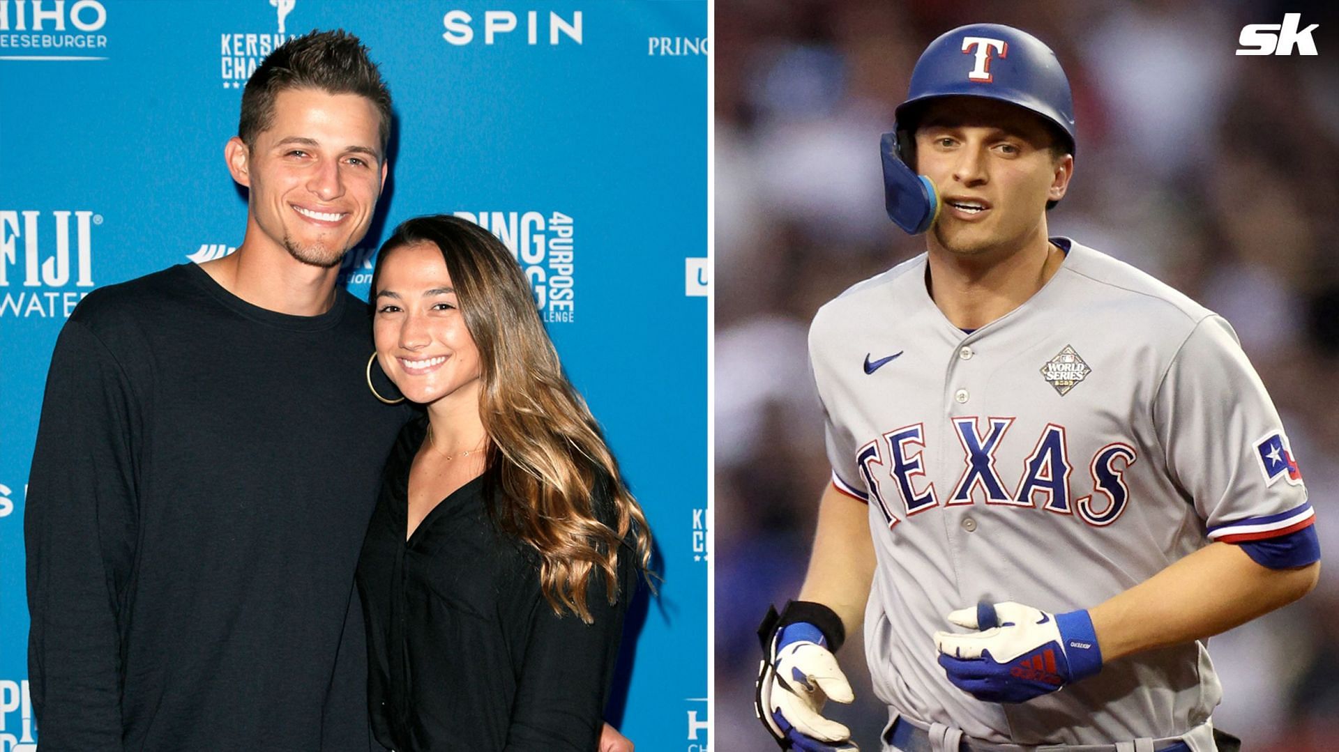 Corey Seager and his wife Madisyn enjoyed a lovely date night in Philadelphia during the Rangers