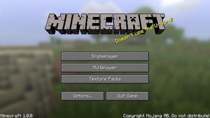 When was Minecraft 1.0 released?