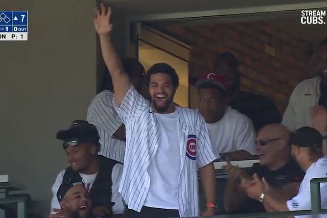 WATCH: Caleb Williams gets massive ovation at Wrigley Field as Chicago embraces new Bears QB