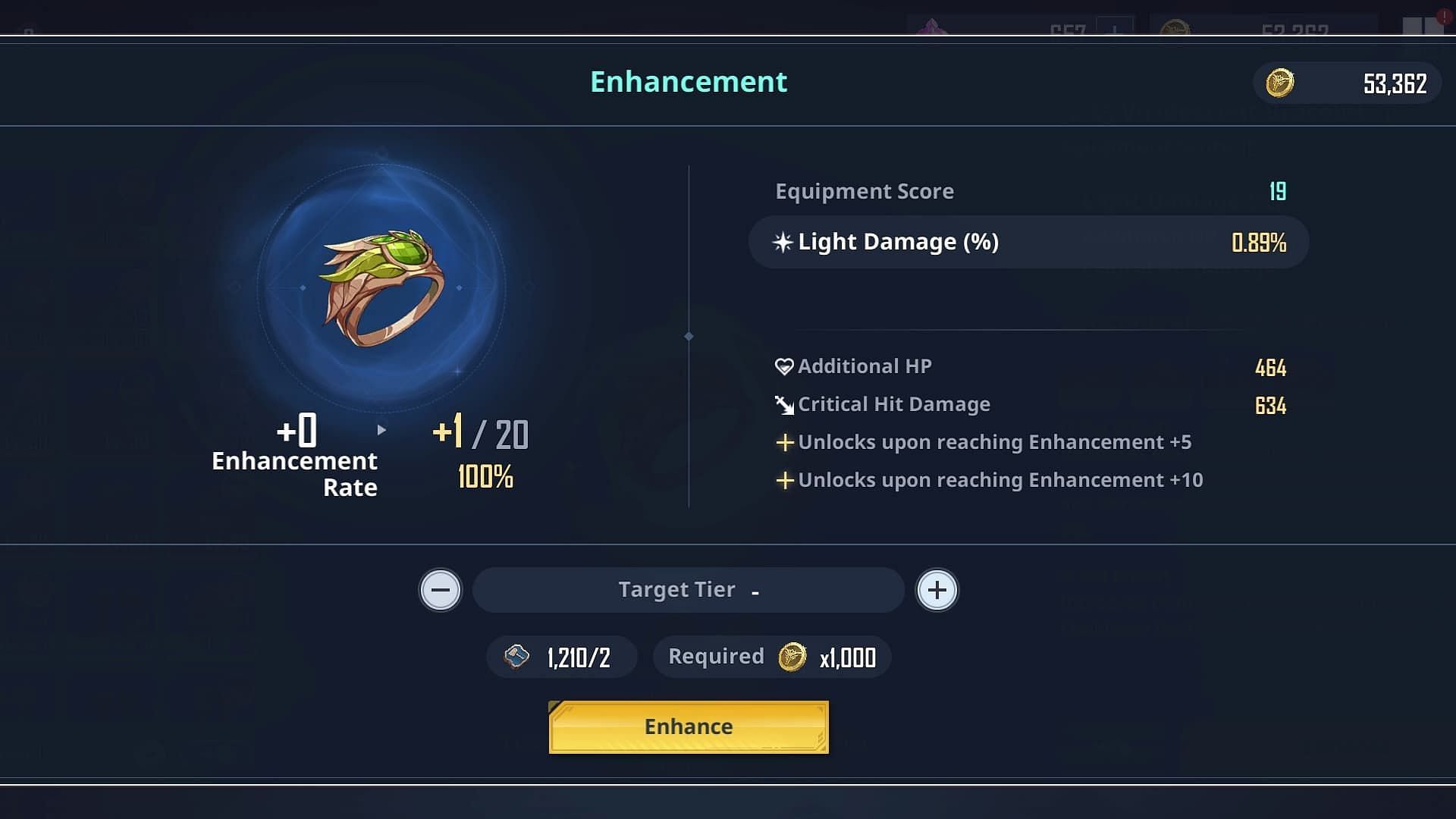 Enhancing Artifacts (Image via Netmarble)