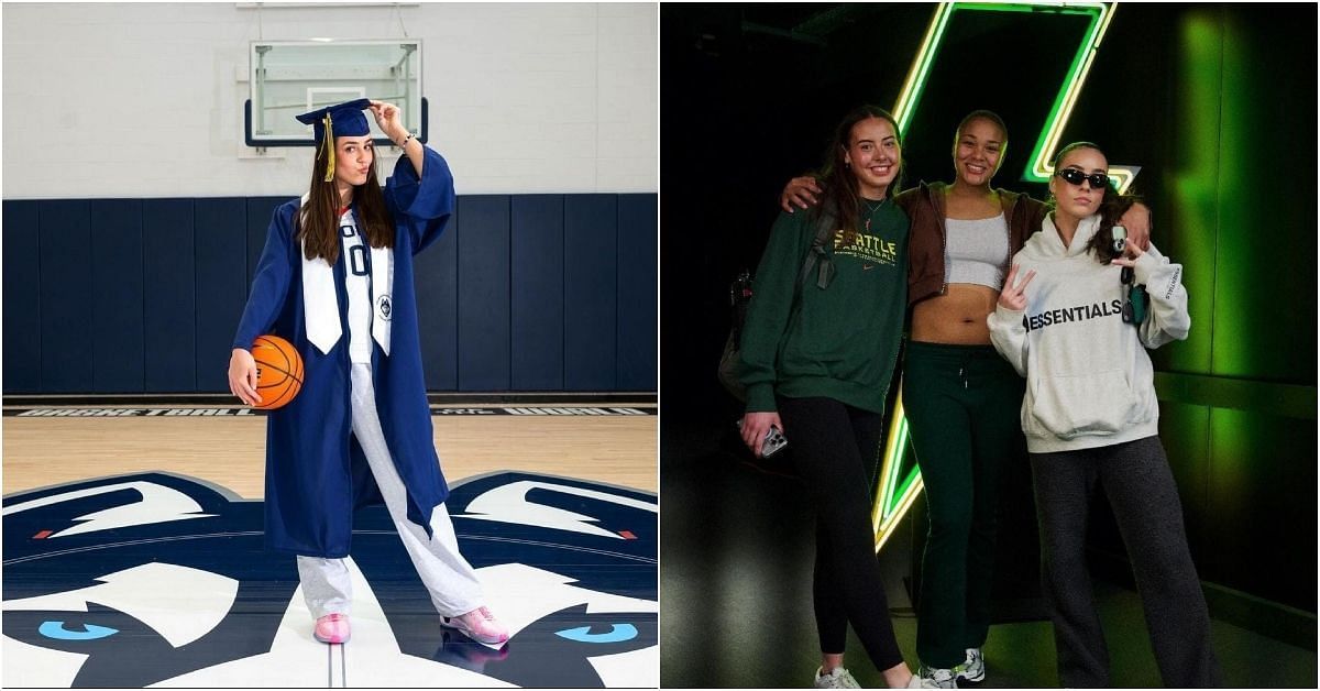 Former UConn star NIka M&uuml;hl gets graduation surprise by Seattle Storm