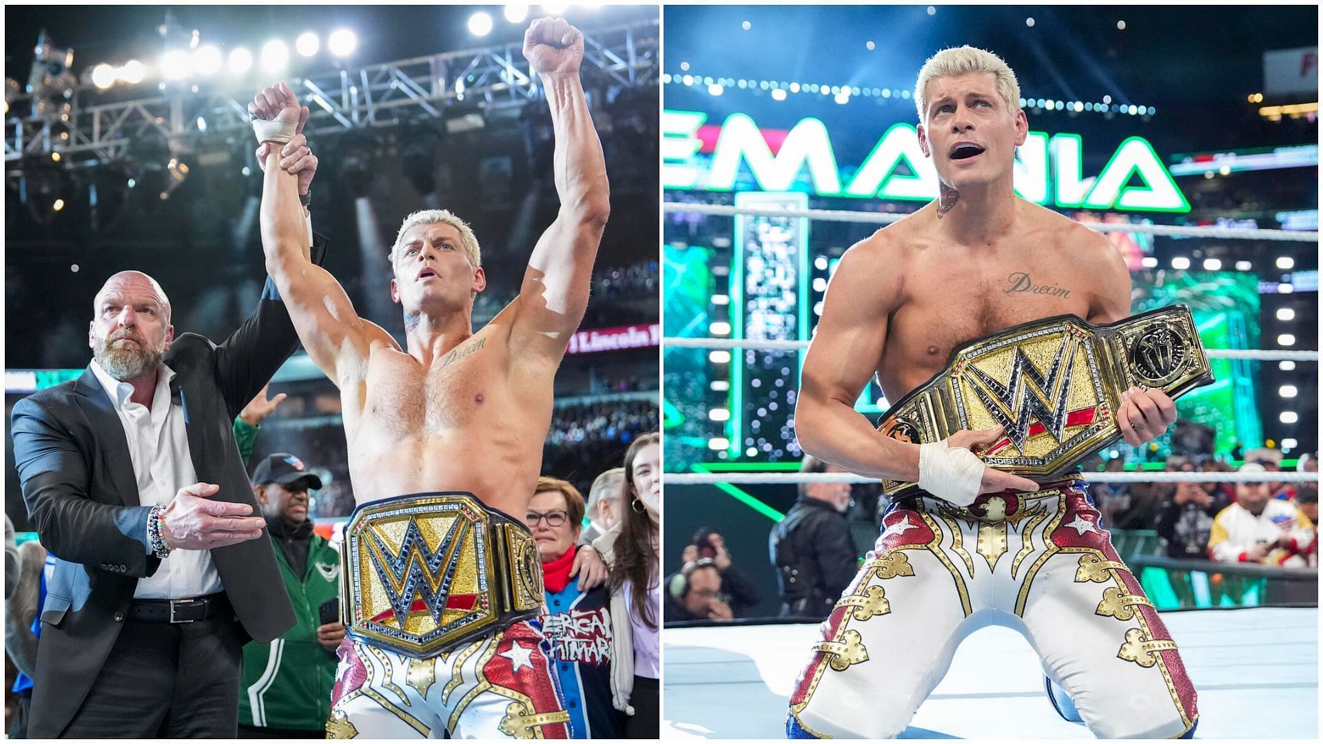 Cody Rhodes is the current Undisputed WWE Champion.