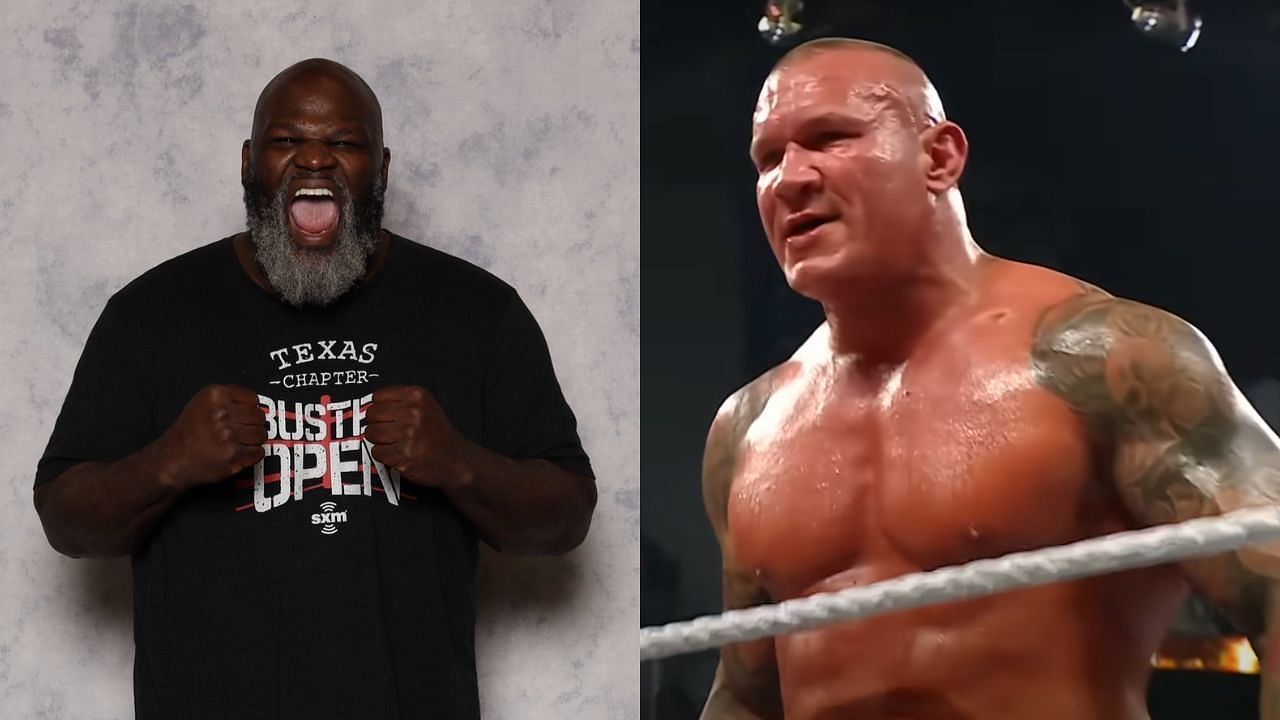 Mark Henry (left) and Randy Orton (right)