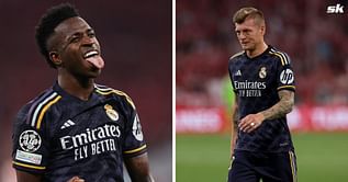 “The heir of the 8” - Vinicius Jr asks Real Madrid teammate to take Toni Kroos' No.8 shirt after German veteran announces retirement