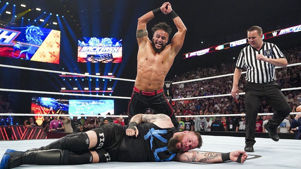 Tama Tonga made history in his in-ring debut at WWE Backlash France.