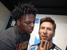 IShowSpeed's questionable behavior with Lionel Messi's wax statue in Madame Tussauds, New York goes viral