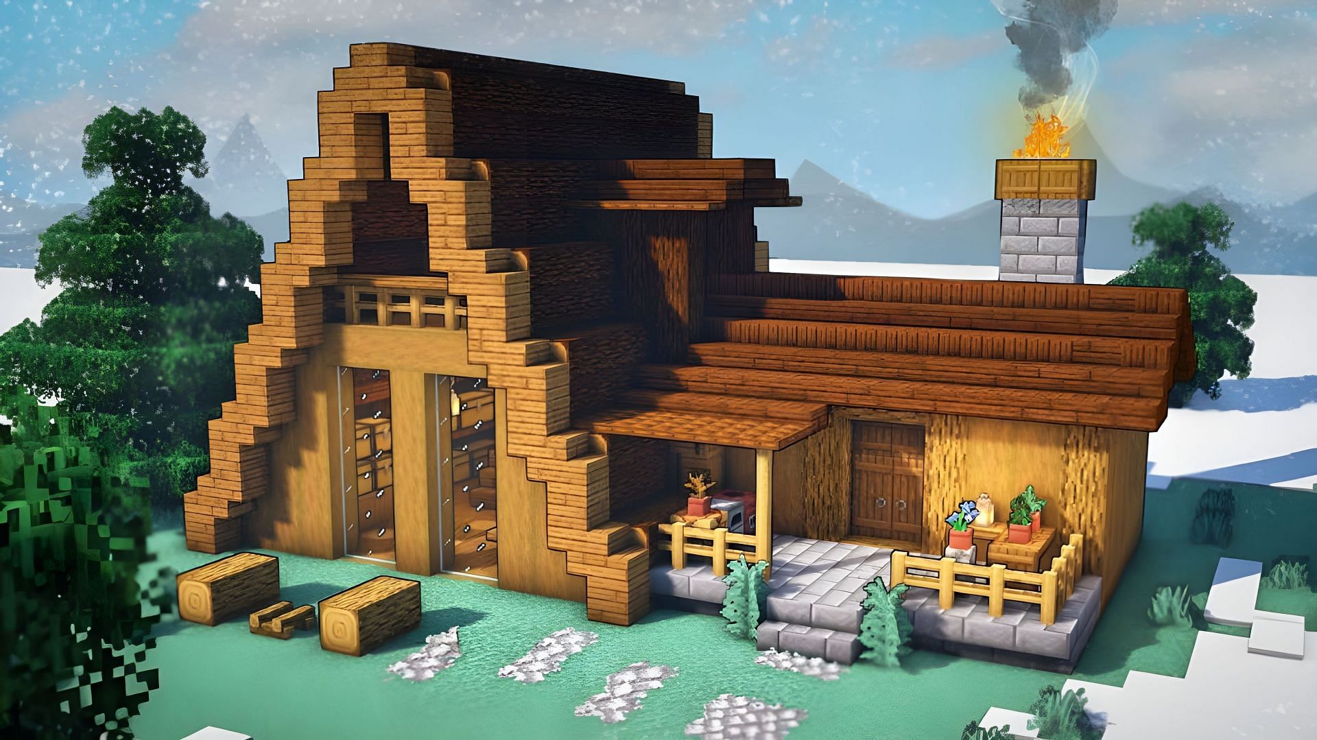 The Small Cabin (Image via YouTube/Capy Builds)