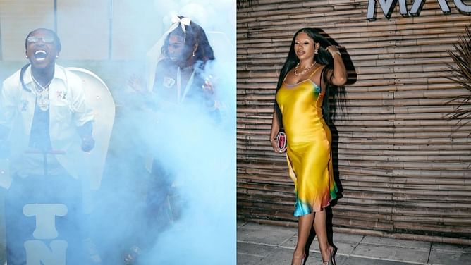 Deiondra Sanders' BF Jacquees posts comical reaction to pics from gender reveal party: "Can you tell I was happy?"